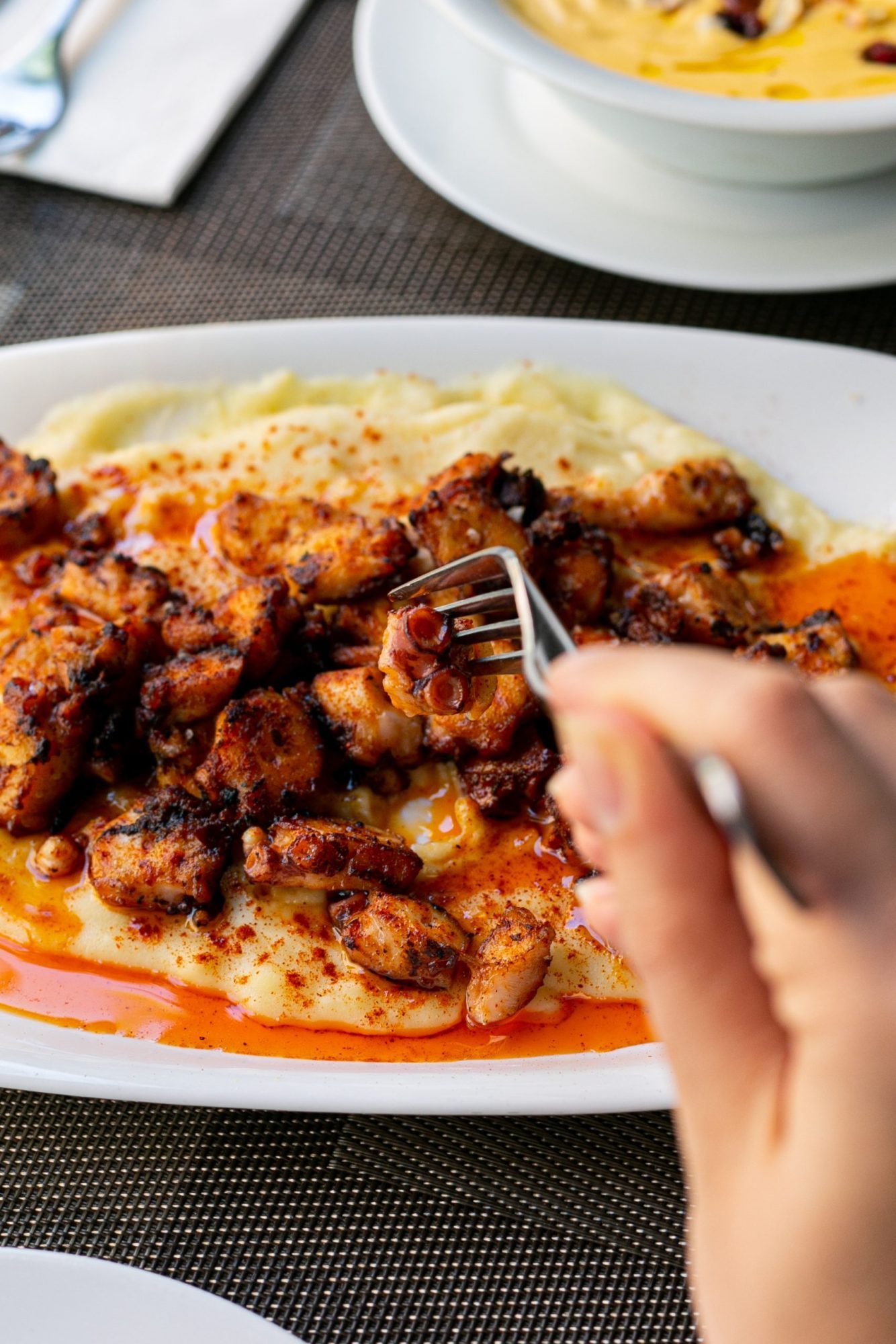 Pulpo a la brasa Pulpo a la brasa