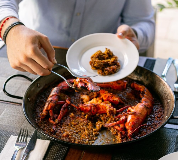 ¿Dónde comer arroz con bogavante en Madrid?